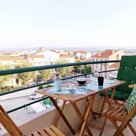 Appartement Le Panorama ,cœur De Avec Belle Vue Et Grand Balcon *
